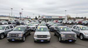 Used truck prices at a Puyallup dealership in 2026